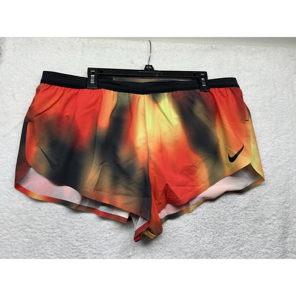 Nike Mens Size 2XL AeroSwift Elite Entry Red Dri Fit ADV Running Shorts
